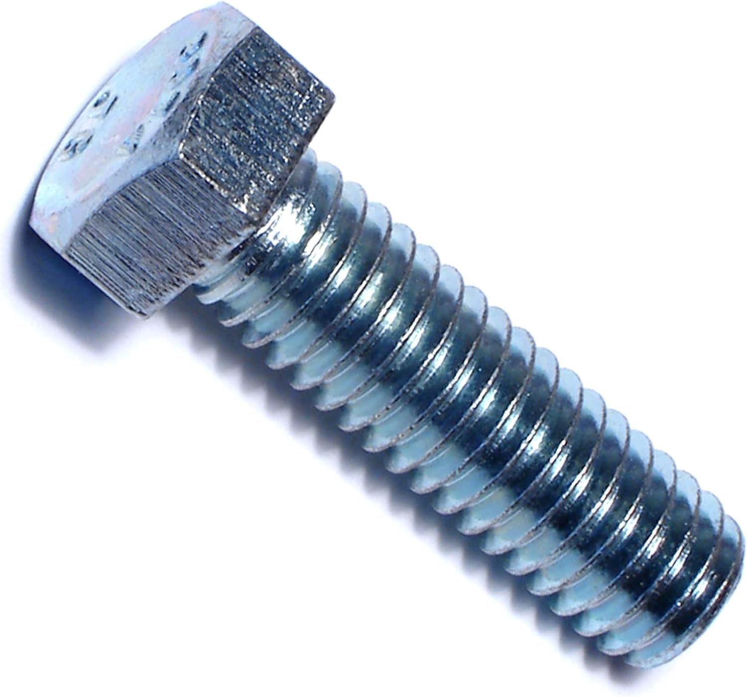 014973100537 Kaba Altıgen Cıvatalar, 3/8-16 x 1-1/4, Parça-100, Çinko