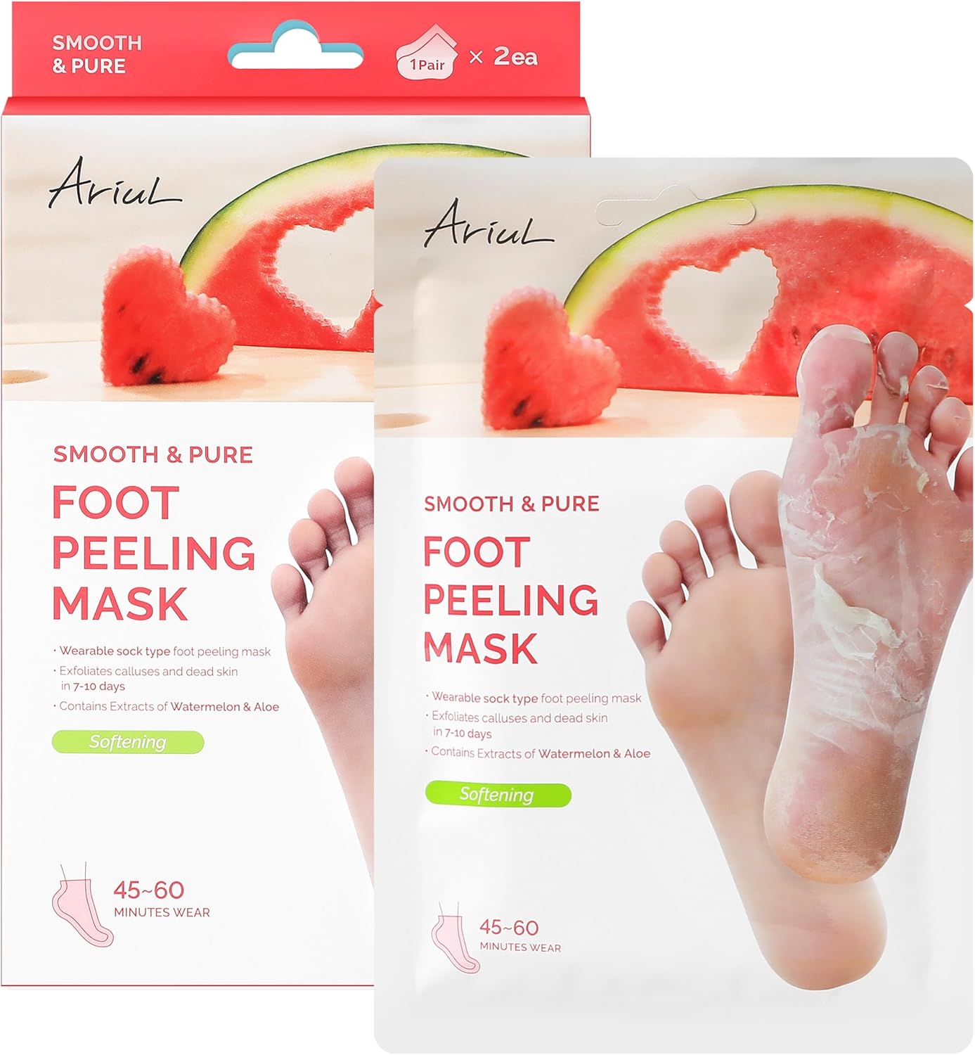 Ariul Smooth & Pure Softening Foot Peeling Mask Sheet - Çorap Tipi Deri Yumuşatan Ayak Peeling Maskesi