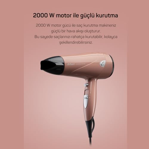 Arzum AR5014-AG Senfony Color Saç Kurutma Makines, Akşam Güneşi