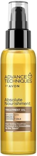 Avon Advance Techniques Argan ve Hindistan Cevizi Yağı İçeren Saç Bakım Yağı 100 Ml.