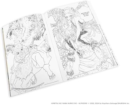 Demon Slayer: Kimetsu no Yaiba: The Official Coloring Book 3