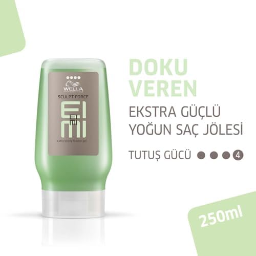 Wella Professionals Eimi Sculpt Force Güçlü Tutuş Şekillendirici Jel 250 ml - UV Koruması
