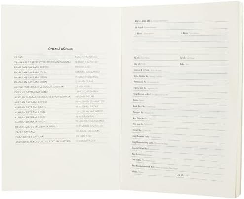 Mor Kelebek 2024 Ajanda - Sarı Papatya