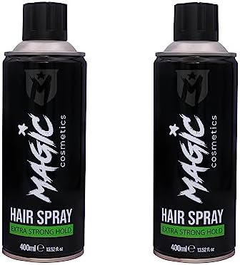 Magic Cosmetics Saç Şekillendirme Spreyi 400 ml | Saç Spreyi | Ekstra Güçlü Tutuş | Tüm Saç Tipleri İçin Şekillendirici | Kadın ve Erkekler İçin Saç Spreyi | Ekstra Hacim | Uzun Süre Kalıcı Tutuş