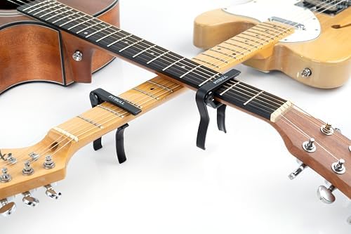 Pitbull Premium Gitar Kaposu – Tüm Telli Çalgılar İçin Profesyonel Kapo + Pena Hediyeli