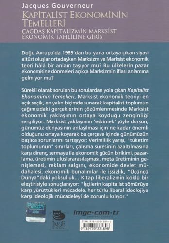Kapitalist Ekonominin Temelleri Çağdaş Kapitalizmin Marksist Ekonomik Tahliline Giriş