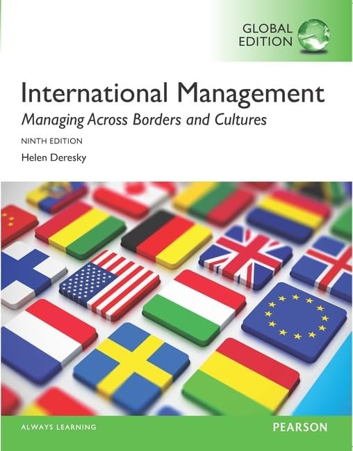 International Management: Managing Across Borders and Cultures, Text and Cases, Global Edition (Kapak Değişebilir)
