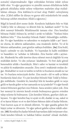 Hak Aşıklarının Azığı: Zadü’l-Müştakin