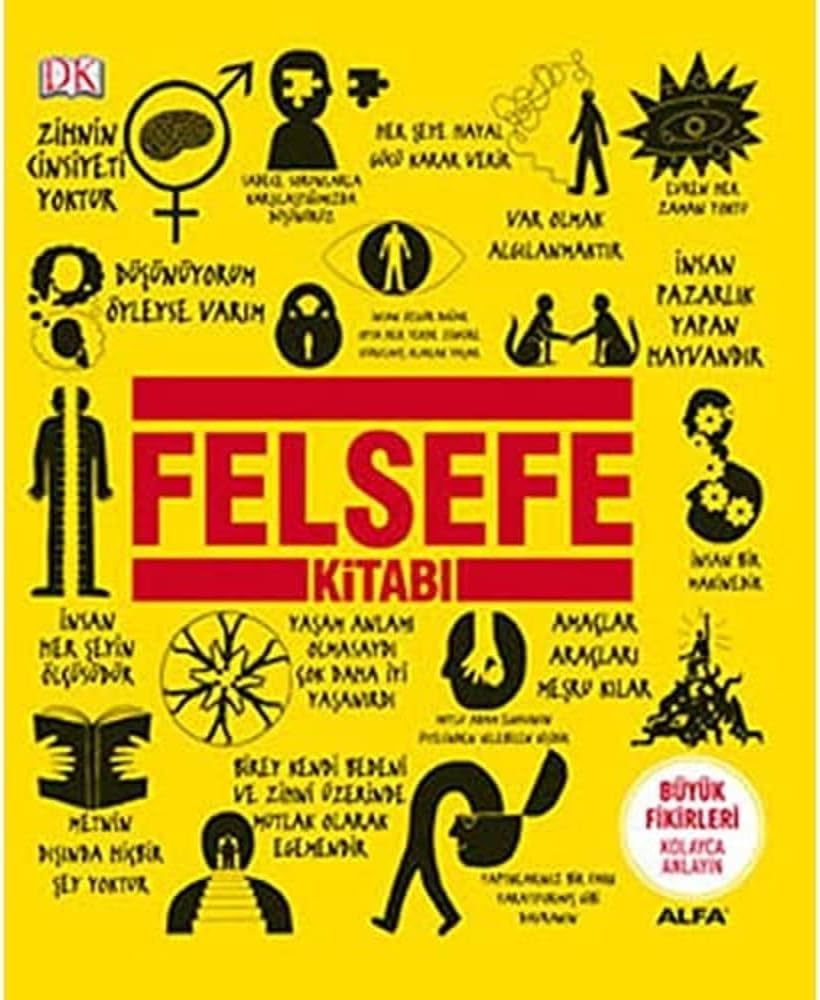 Felsefe Kitabı (Ciltli): Büyük Fikirleri Kolayca Anlayın