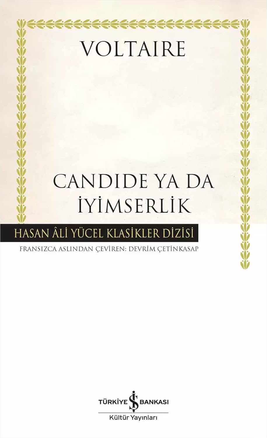 Candide ya da İyimserlik (Ciltli)