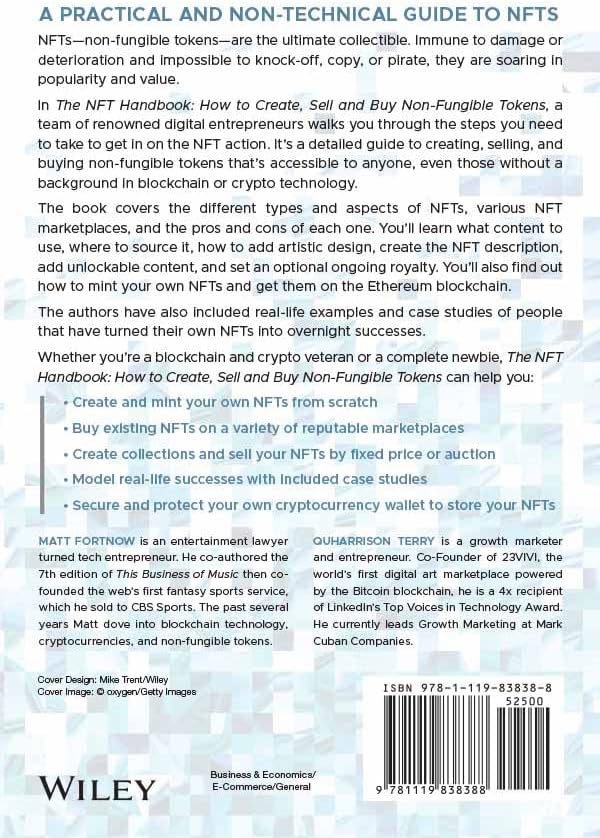 The NFT Handbook: How to Create, Sell and Buy Non-Fungible Tokens