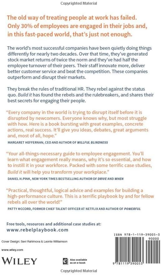 Build It: The Rebel Playbook for World-Class Employee Engagement