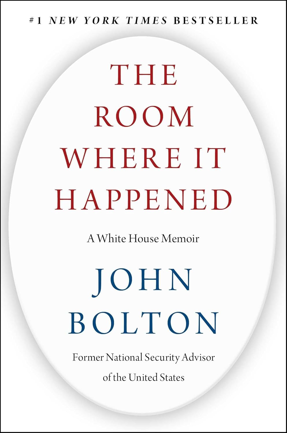 The Room Where It Happened: A White House Memoir