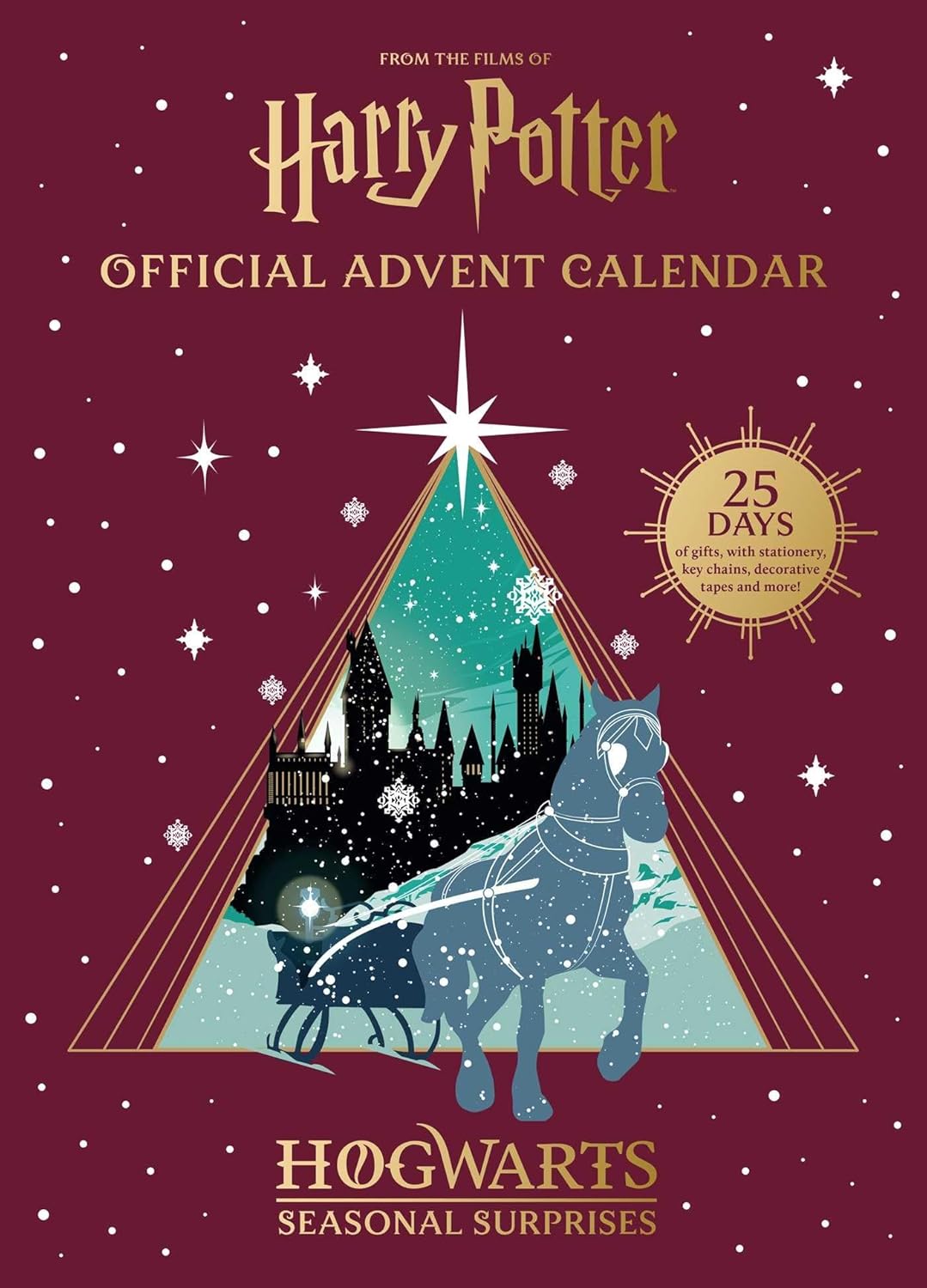 Harry Potter: The Official Seasonal Surprises Advent Calendar: 25 Days of Gifts, with Stationery, Key Chains, Washi Tapes and More!