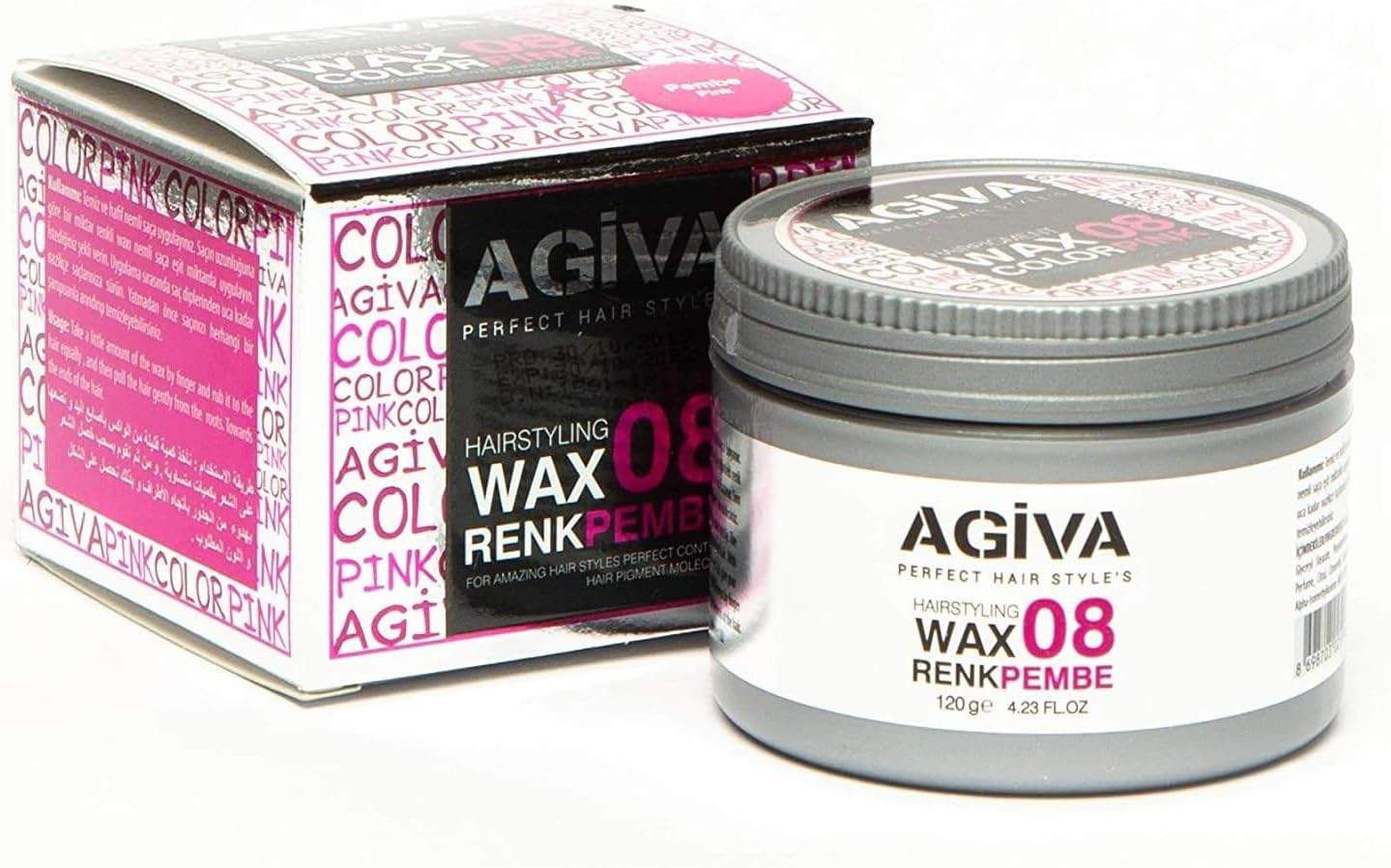 Agiva Wax 120 Gr Pembe