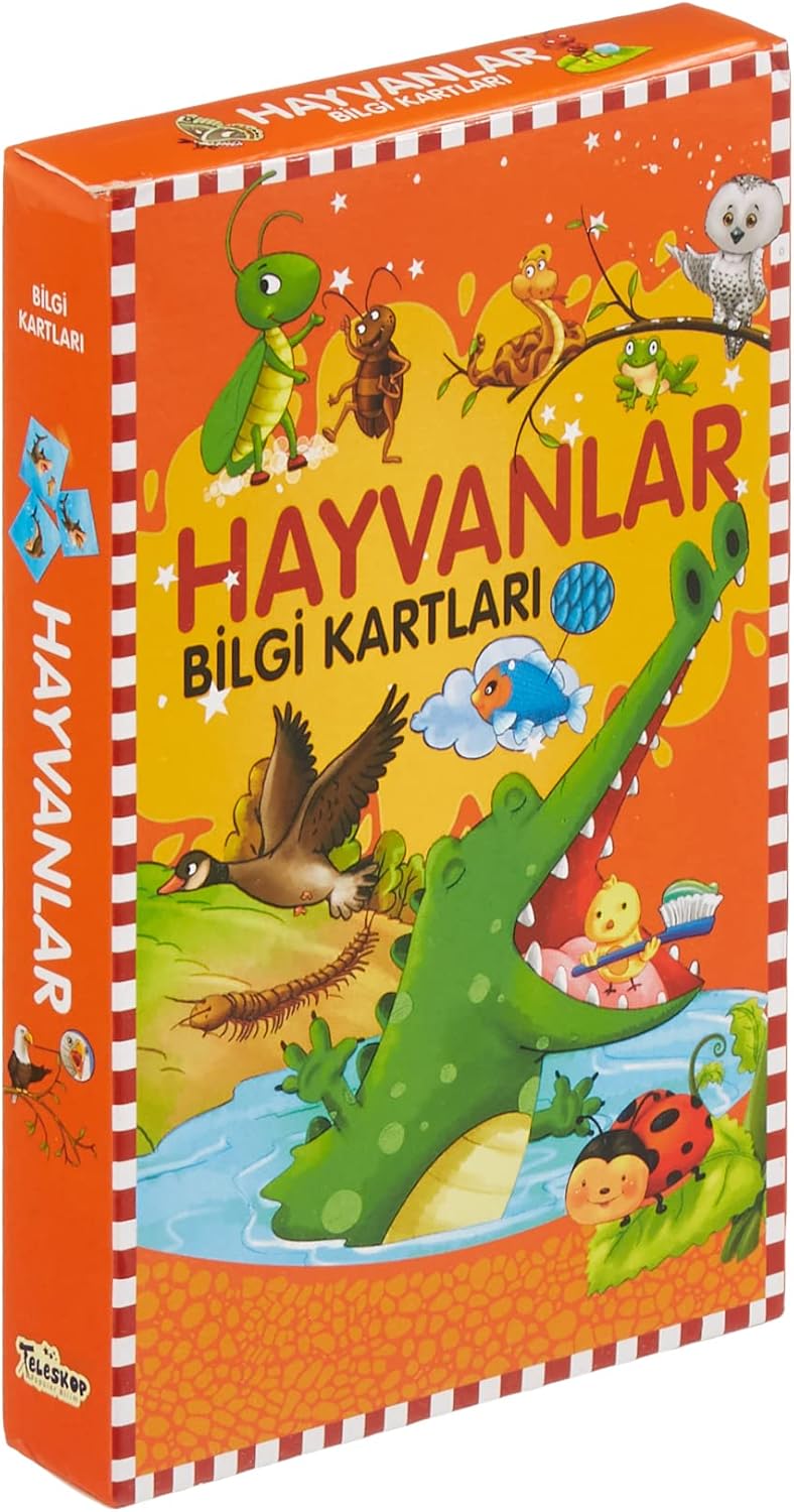 Hayvanlar Bilgi Kartları