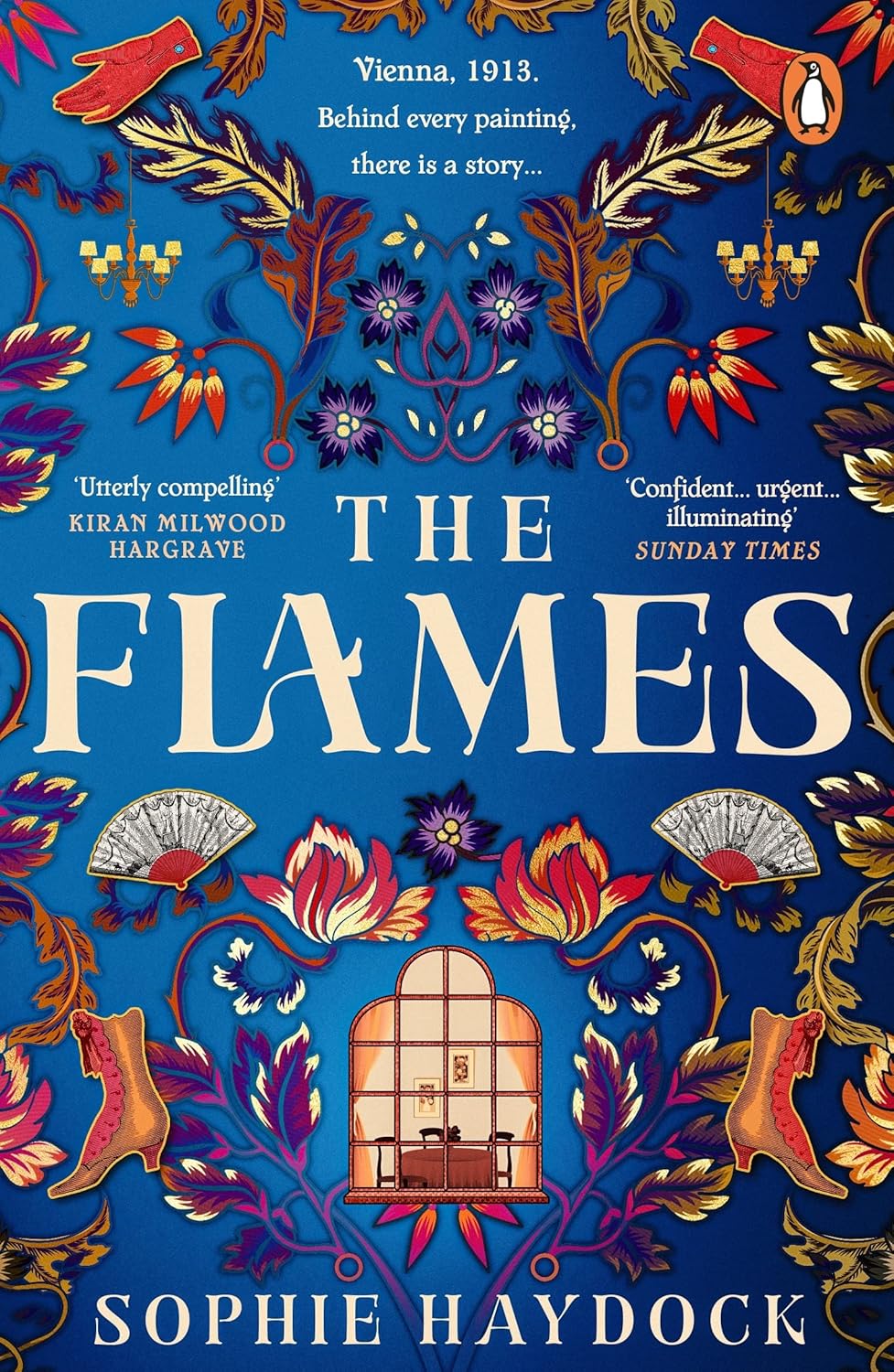 The Flames: A gripping historical novel set in 1900s Vienna, featuring four fiery women