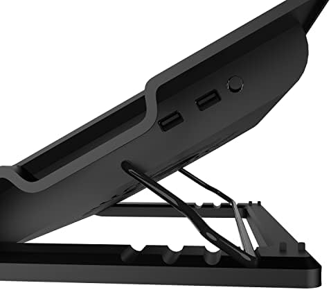 Inc-341Fxs Ergonomik Usb Sessiz 7"-17" Notebook Stand Soğutucu Gürültü Seviyesi 10 dBA 140 mmlik Fan İle Güçlü Hava Akımı 2 USB Girişi Isı Yayılımıyla Yüksek Performans Güç Girişi 075 W