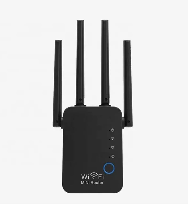 4 Antenli 300MBPS Wifi Repeater Kablosuz Sinyal Güçlendirici Access Point