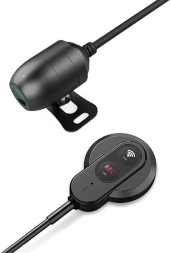 MT1 2 Kameralı Ön-Arka Full HD WiFi GPS'li Motosiklet Kamerası