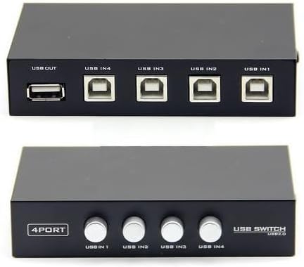 Yazıcı Printer Switch Çoklayıcı Çoğaltıcı 4 Port