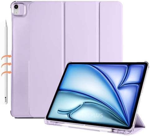 iPad 11.Nesil A16 11inç/10.Nesil 10.9inç ile uyumlu Kılıf Flip Cover Kalem Bölmeli PC Lila