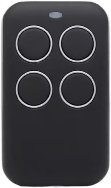 Akıllı Kodlanabilir Kopyalanabilir Kumanda 433 MHz – Otomatik Kapı, Kepenk ve Panjur Uyumlu Şık Tasarım - Siyah