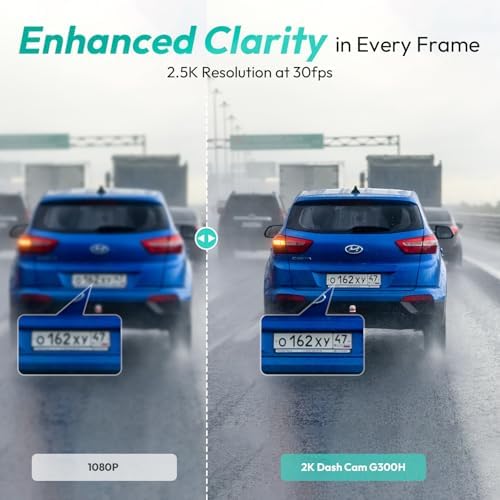 360 Cam G300H Pro 1296p 140° Geniş Açı Akıllı Araç İçi Kamera