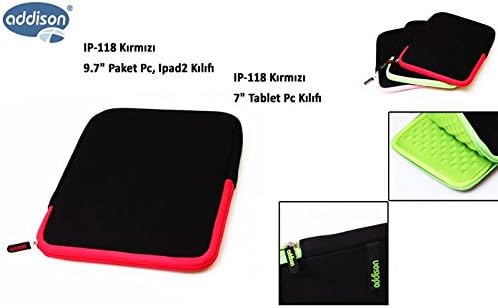 IP-118 Kırmızı 7" Tablet Pc Kılıfı
