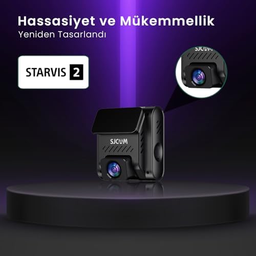 M60 4K HDR Starvis 2 Sensörlü WiFi GPS'li Araç Kamerası