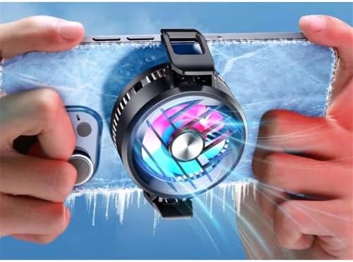 MT46 GT30 Profesyonel RGB Turbo Fanlı Gaming Telefon Soğutucu Yarı İletken Radyatör