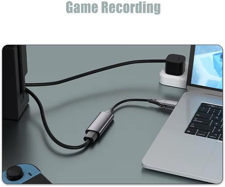 MT98 HDMI 1080P 60Hz Ekran Video Capture Görüntü Yakalama Kartı Oyun Kayıt (MT98 2in1 Uçlu Kablo)