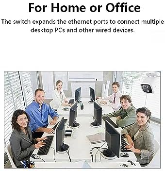 NR3 5 Port Led Işıklı Switch 100Mbps Ethernet İnternet Dağıtıcı Ağ Hub Ev Ofis İçin