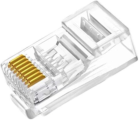 EZRJ45 CAT5/CAT6 AÇIK UÇLU SOKET 8P/8C (100LÜK PAKET)