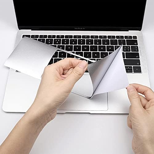 Air 13.6 inç Touchpad Trackpad Koruyucu Uyumlu M2 M3 M4 Mat Ultra İnce Çizilme Önleyici Gümüş