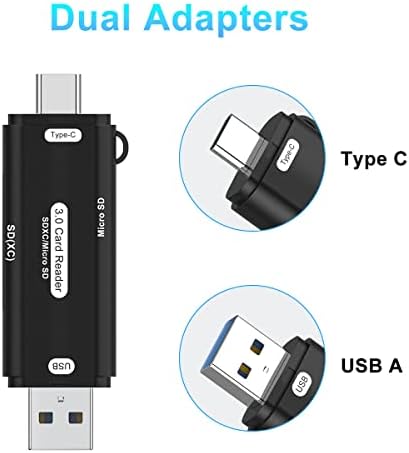 Micro SD Kart Okuyucu Type C to USB 3.0 Çevirici OTG 5 Gbps Hafıza Kartı Okuyucu Adaptör Micro SD Card Reader RKTSD