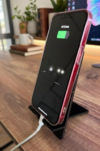 Ahşap Masaüstü Telefon & Tablet Tutucu – Kaymaz Sabitleyici Stand Aparat