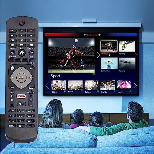 Evrensel LCD LED 3D HD Akıllı TV için TV Yedek Uzaktan Kumandası, Netflix ile - Kurulum Gerekmez