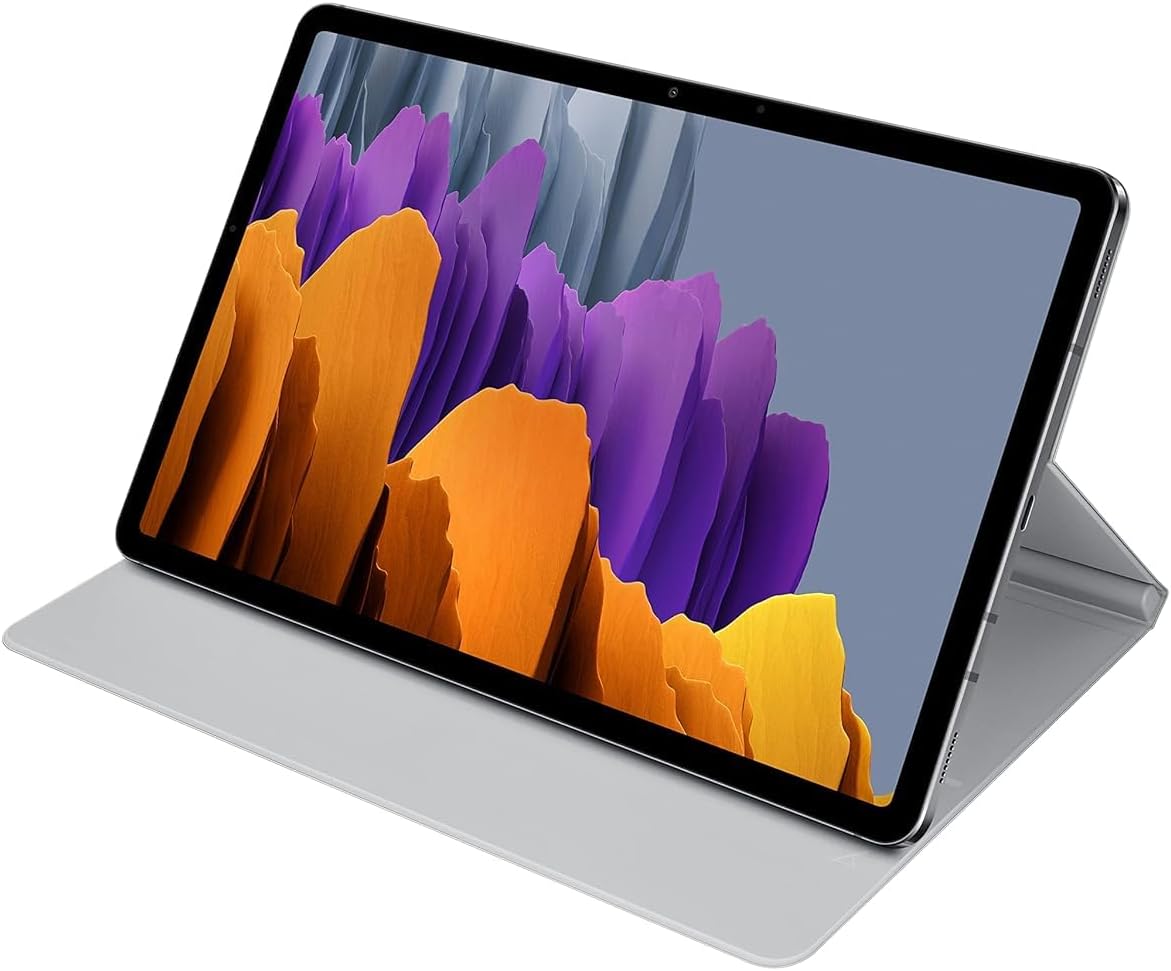 Book Cover EF-BT630 Bookcase Galaxy Tab S8, Galaxy Tab S7 Açık Gri Tablet Kılıfı