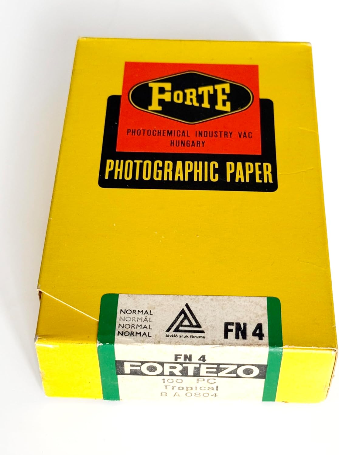 FN4 Siyah Beyaz Kağıt, 10x15 cm, Koleksiyonerler için Son Kullanma Tarihi 45 yıl geçmiş Photographic, Siyah&Beyaz Macaristan Üretimi Fotoğraf kağıdı.