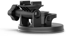 Aucm-302, Aksiyon Kamera Aksesuarı, Suction Cup Vakumlu Bağlantı Parçası, Siyah