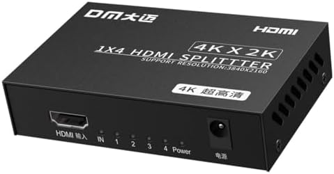 DM CHB079 4K 30Hz 1 Giriş 4 Çıkış HDMI Splitter Çoklayıcı