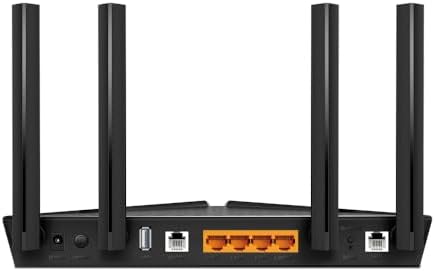 VX1800v, AX1800 Mbps Çift Bantlı Fiber Destekli Wi-Fi 6 VDSL/ADSL Modem Router, 4 Gigabit LAN Portları + 1 USB 2.0 Port, MU-MIMO, Super VDSL, Uygulaması ile Kolay Kurulum