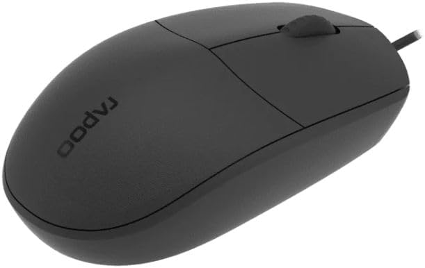 N100C WIRED OPTICAL MOUSE BLACK