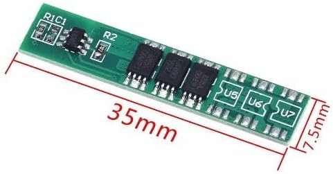 1S 4A 3.7V 18650 Li-ion lityum pil koruma levhası 5A