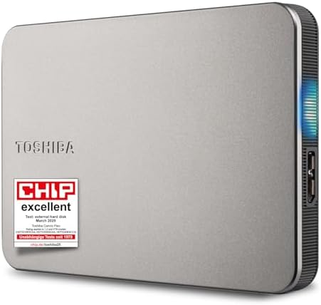 Canvio 2.5" 1TB USB 3.2 Gen-1 + Type-C + Type-A (HDTX210ESCAA) Taşınabilir Harici Sabit Disk