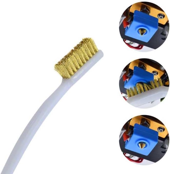 3D Yazıcı Nozzle Temizleme Fırçası Bakır Telli Fırça