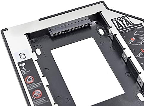 Al-4716 SATA HDD Harddisk Caddy Kızak Kutu SSD Notebook, İkinci HDD Takma, 9.5 mm