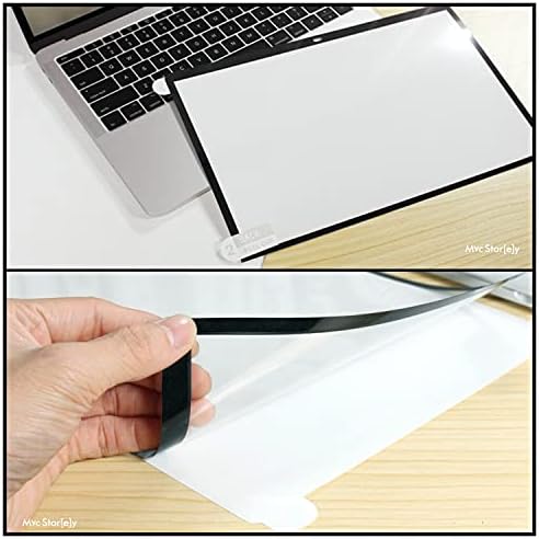 Air Pro 13 inç Anti Glare Ekran Koruyucu Mat Film Bar ID Uyumlu Parlama Önleyici Retina Ekran Koruması Şeffaf