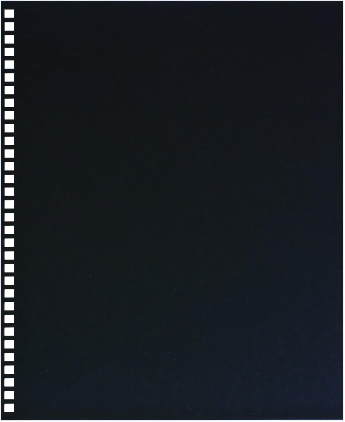 GBC ProClick Sunum Arka Kapak, Ön Delikli, Siyah, 8,5 x 11 inç, Paket başına 25 adet (2514478)